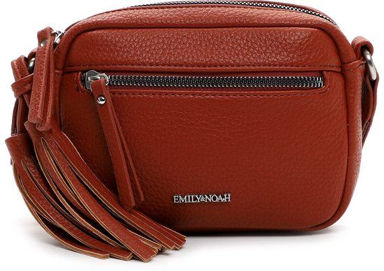 Emily & Noah Schoudertas E&N Belli (64563) Dames Handtassen Darkorange