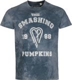 Smashing Pumpkins The Smashing Pumpkins 1988 Logo Heren T-shirt - blauw - S