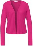 Street One Vrouwentrui Style QR Nette Magenta Dream Katoen Lange Mouw V-hals Casual Lente/Zomer Maat 40
