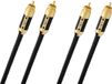 Oehlbach D1C13833 audio kabel 1,25 m 2 x RCA Zwart