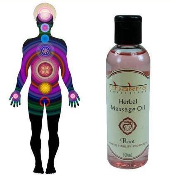 Massageolie 1e Chakra Basis