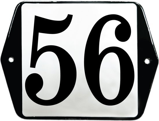 EmailleDesignÂ® Emaille huisummer model oor - 56