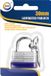 DID Hangslot met sleutel - 3 cm - metaal - Zilver