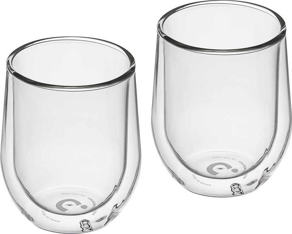 Corkcicle Drinkglazen Stemless 335 Ml Transparant 2 Stuks