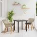 Maison Exclusive - Ensemble de jardin extérieur, 3 pièces, gris clair, en polyrotin tressé
