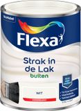 Flexa Strak In De Lak Buitenlak Hoogglans Wit 750 Ml