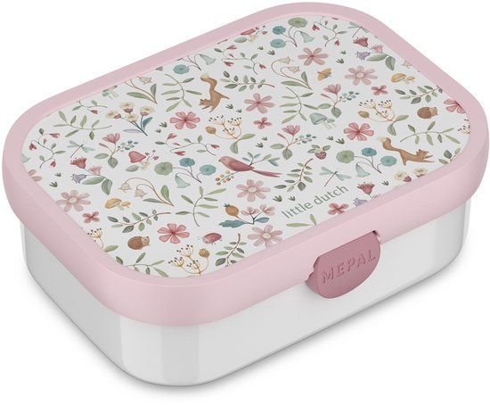 Mepal Lunchbox Campus Little Dutch - 750 ml - Broodtrommel met vakjes voor kinderen - Geschikt voor 4 boterhammen - Fairy Wonders