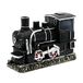 Dekohelden24 Roken 501347 locomotieve, hoogte 11 cm, breedte 6,5 cm, lengte 16 cm, kleurrijk