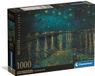 Clementoni - Puzzel - 1000 Stukjes - Sterrennacht van Van Gogh - Puzzel Voor Volwassenen