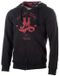 Metal Boxe Hooded sweatshirt M zwart/rood