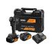DeWALT DCF92MP2T-QW | XR x McLaren brushless 1/2" accu slagmoersleutel 18V in TSTAK (2x 5.0Ah accu + lader)