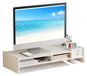 Merkloos Bol Monitor Stand met Organizer en 2 Niveaus