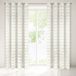 Eurofirany FERN paneelgordijn, effen, 140x250, polyester, crème