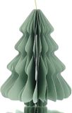 Decoris Papieren Boom 11.3x15 cm Mintgroen