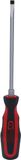 KS Tools ERGOTORQUEplus Schroevendraaier, zaagsnede, 6,5mm, 255mm, Hanger
