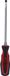 KS Tools ERGOTORQUEplus Schroevendraaier, zaagsnede, 6,5mm, 255mm, Hanger