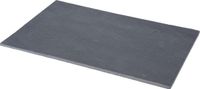 Excellent Houseware Set de 2x pièces planches à servir/planches à découper/assiettes en ardoise 30 x 20 cm