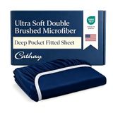 Cathay Home Luxe Marineblauw Fullsize Hoeslaken