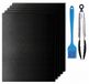 BBQ Master Tapis de grill pour barbecue à gaz - Set de 5 - 40 x 32 cm - Réutilisable - Antiadhésif