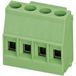 Phoenix Contact 1715048 Bloc de jonction à vis 1.50 mm² Nombre de pôles 4 Vert 1 pièce(s)