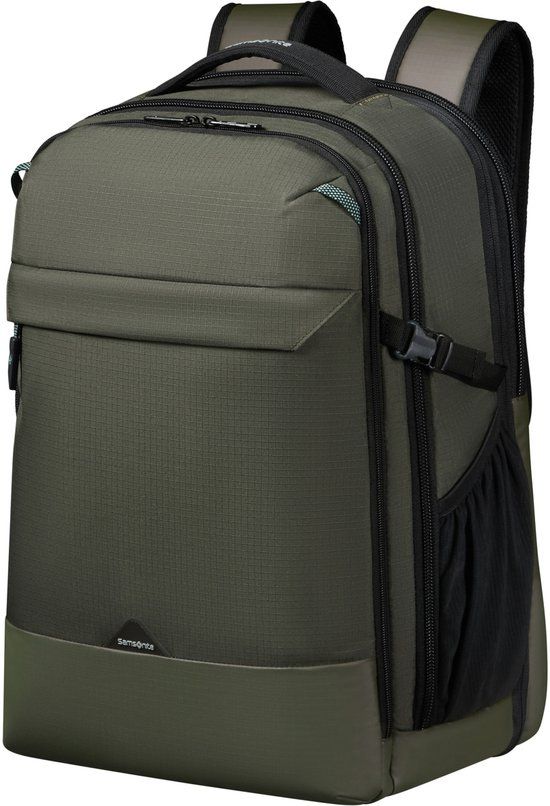 Samsonite Rugzak - Roadseeker Laptop Backpack L 17.3 -uitbreidbaar -Dark olive - 40 l