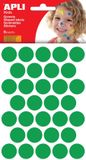 Apli Kids stickers, rond, groen