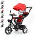 Tricycle pour enfants - Tricycle bébé - Modèle évolutif - Convient aux enfants de 9 mois à 5 ans - Capacité de charge supérieure à 20 kg - Rouge