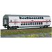 TRIX H0 23254 H0 voiture à deux étages IC2 de la DB-AG DBpza 682.2, 2e classe, numéro de voiture 4