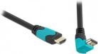 Delock HDMI kabel - 90° haaks naar boven - versie 2.1 (8K 60Hz + HDR) - 2 meter