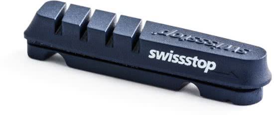 SwissStop Remblok velgrem sram shimano flash evo bxp alu donker blau