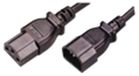 MCL Stroomkabel IEC 320 EN 60320 C13 (F) IEC 320 EN 60320 C14 (M) 2m