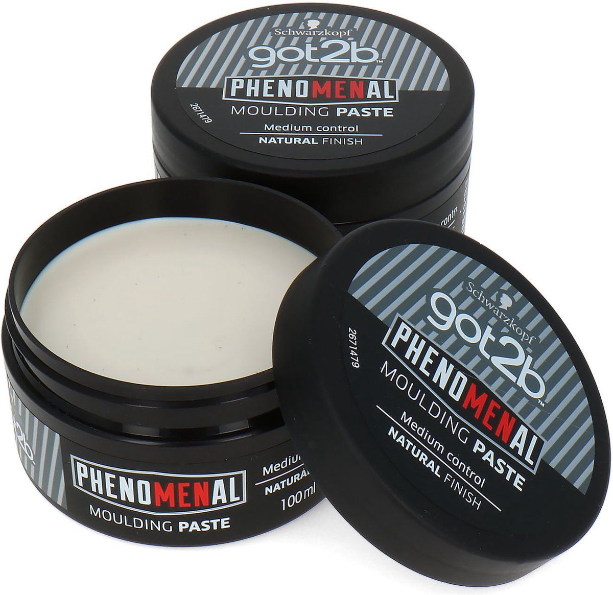 Schwarzkopf Got2b Phenomenal Moulding Paste - 2 x 100 ml
