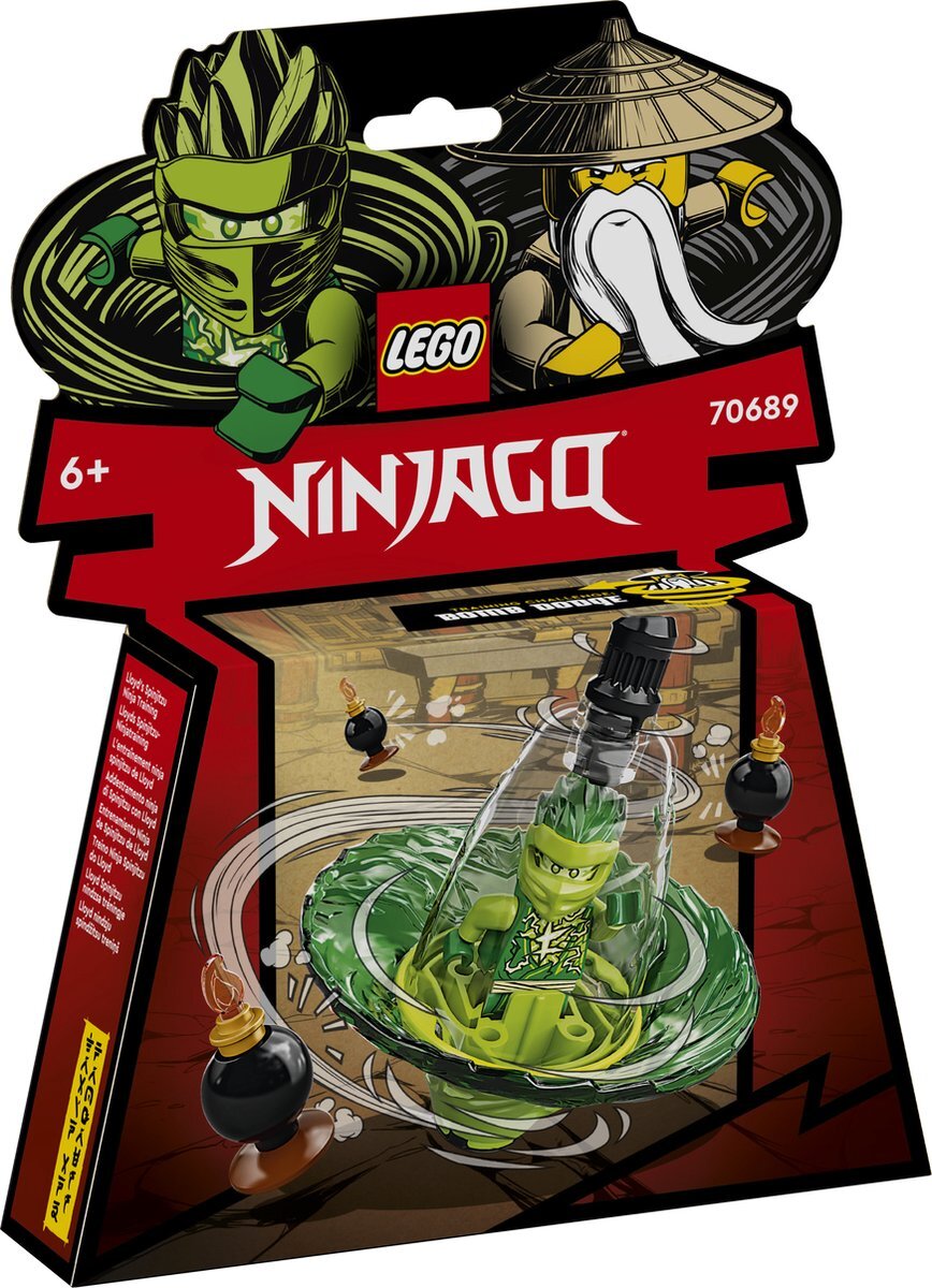 lego NINJAGO Lloyd's Spinjitzu Ninjatraining - 70689