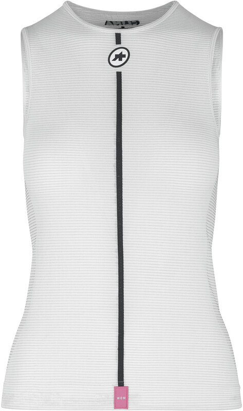 ASSOS Mouwloze Zomer Skin Layer Dames, holy white