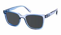 Vista Bonita CUBO – Zonneleesbril UV400 – Sterkte +0.50 – Kleur Kelim Blue – Unisex model - Lichtgewicht montuur – Rechthoekige pasvorm – Flexveren - Inclusief etui en doekje