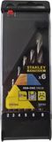 STANLEY Fatmax Metaalboren Cassette 6-delig