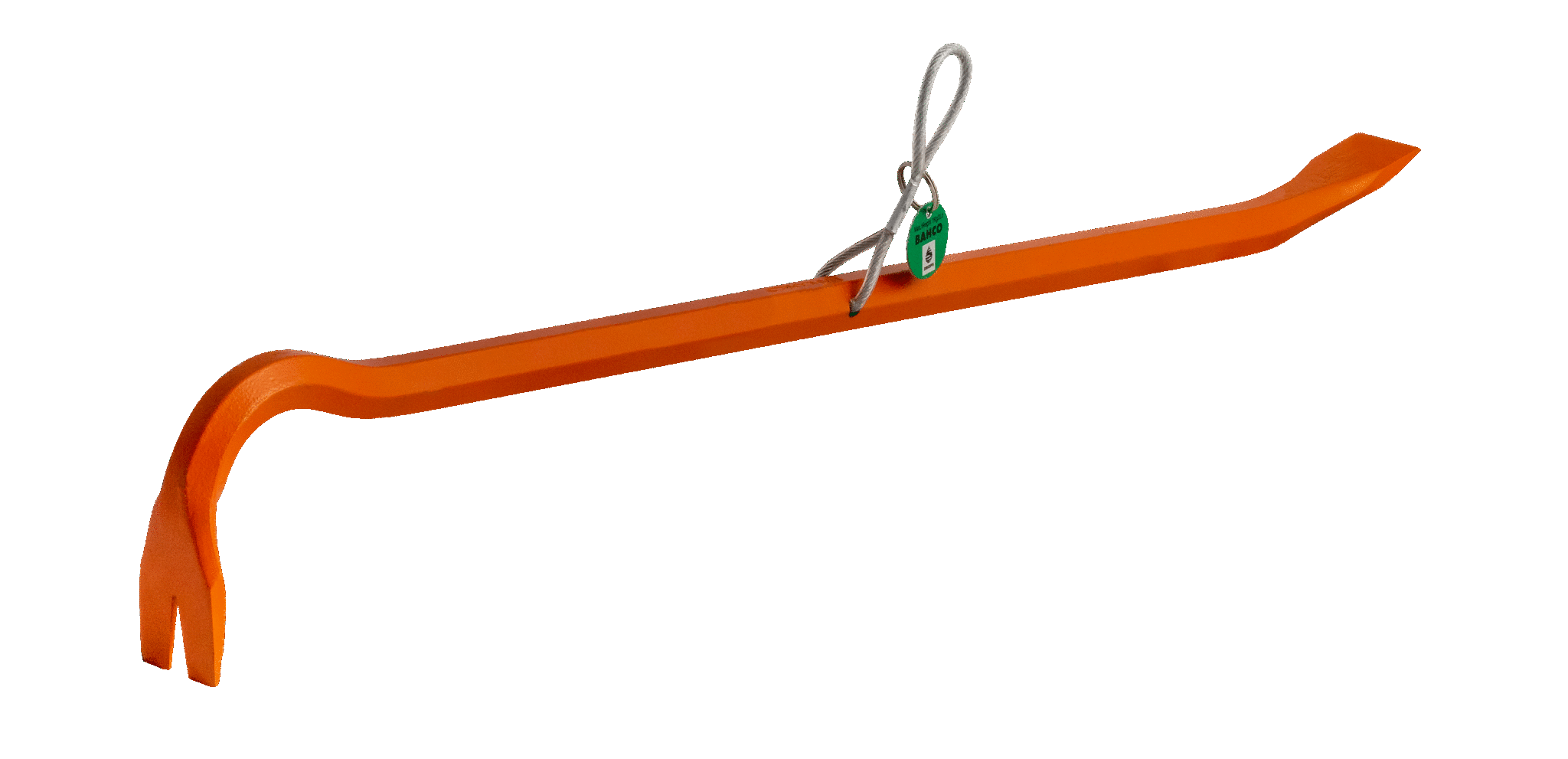 Bahco Breekijzer | met metalen veiligheidsring | met gebogen en plat uiteinde | 685 mm - TAHWBB700