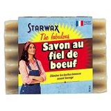 STARWAX FABULOUS Rundvleeszeep, 100 g, ideaal voor het verwijderen van alle hardnekkige vlekken, 99% biologisch afbreekbaar, zonder beschadiging, zonder kleurstoffen, solide formaat