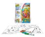 CRAYOLA Color Wonder Dinosaurus Kleurset met 18 Sjabloonplaten en 4 Viltstiften