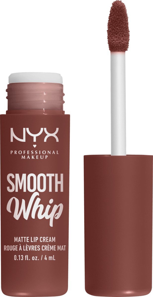 NYX Professional Makeup Lippenstift Smooth Whip Matte 17 Thread Count, 4 ml