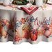 Elrene Home Fashions Botanische oogst pompoen ontworpen tafelkleed, 177,8 cm rond