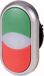 Eaton M22-DDL-GR Dubbele drukknop Groen, Rood