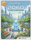 Journey to 2060: A Futuristic Coloring Adventure