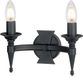 Elstead Lighting Saxon Wandlamp Zwart