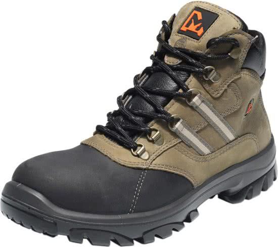 Emma werkschoenen S3 Nestor D maat 41 hoog bruin