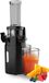 Merkloos Extracteur de jus - Extraction de nutriments à froid - Compact et élégant - Facile à nettoyer - Acier inoxydable noir silencieux