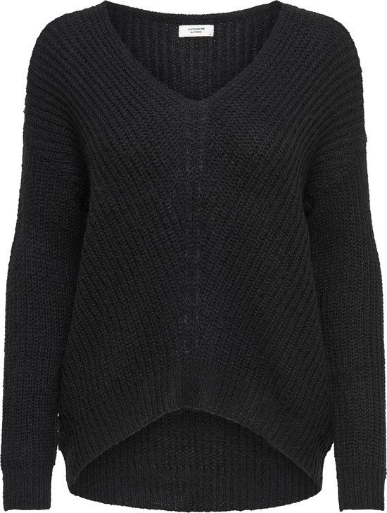 JDY JDYNEW MEGAN L/S PULLOVER KNT NOOS Dames Trui - Black - M