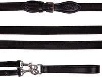 QHP SLOFTEUGEL BASIC PRO Zwart Pony Leer