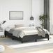 Maison Exclusive - Cadre de lit sans matelas, noir, 152x203 cm, Queen size, similicuir