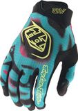 Troy Lee Designs Air Membrane Jeugd motocrosshandschoenen Zwart/turquoise L